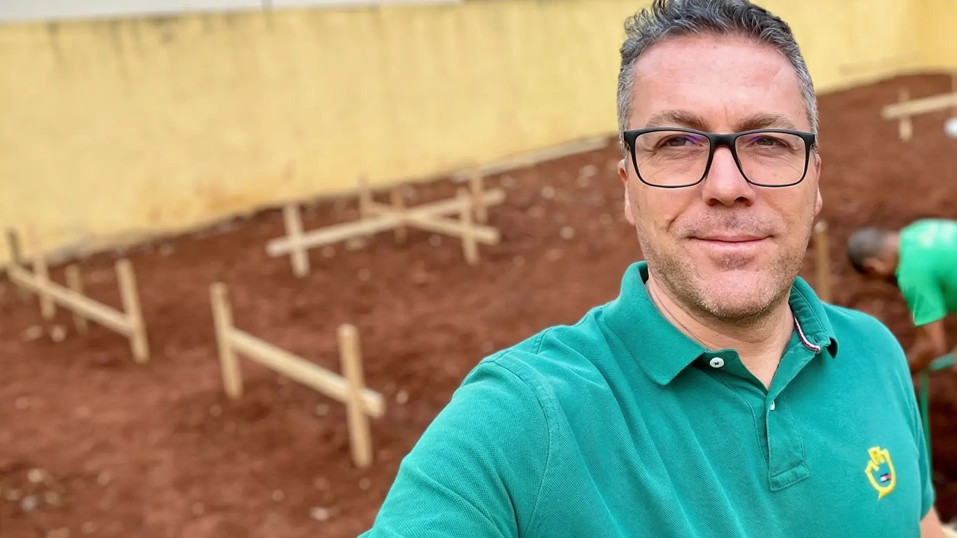 Profissional trabalhando