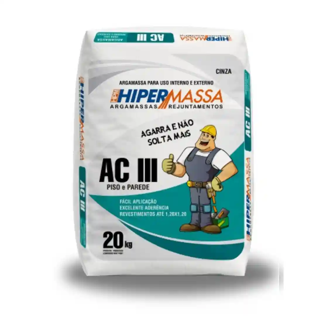 Argamassa Colante AC3 Cinza