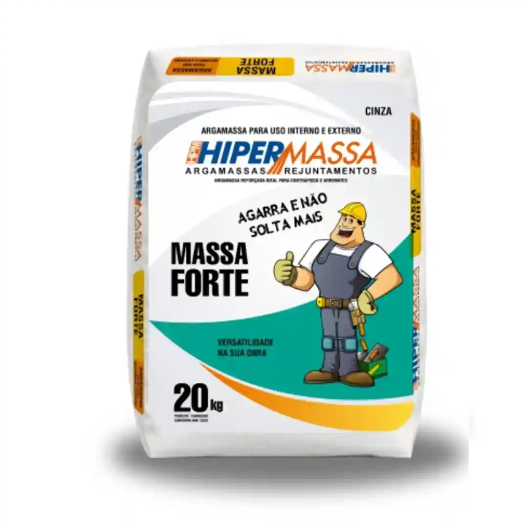 Argamassa Massa Forte Cinza