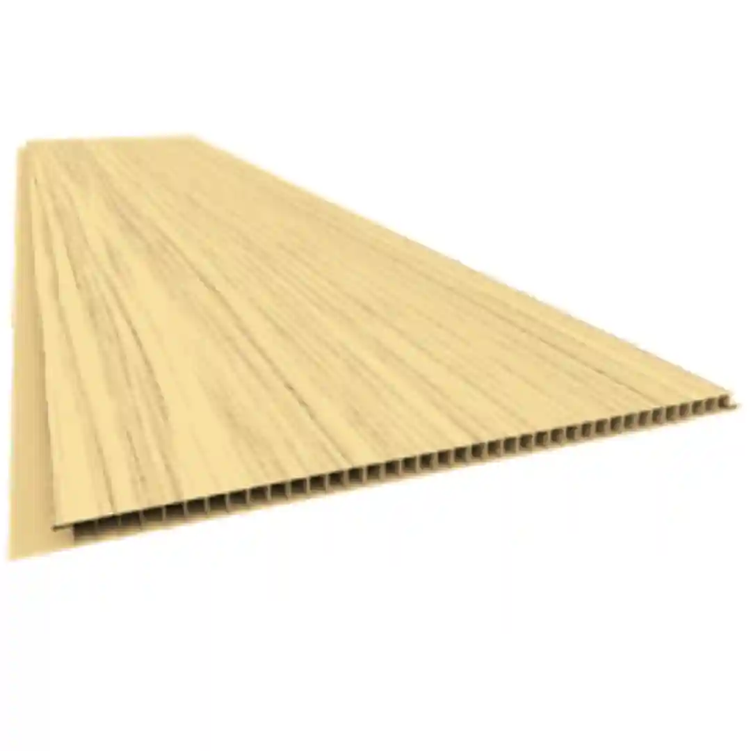 O Forro PVC Rústico Relevo Castanha