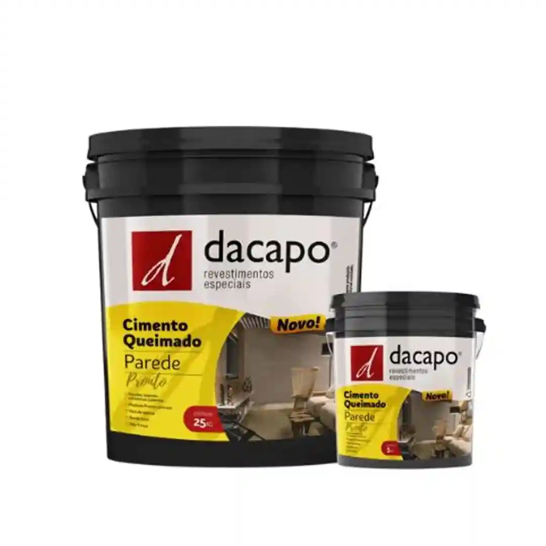 Cimento Queimado Parede Pronto