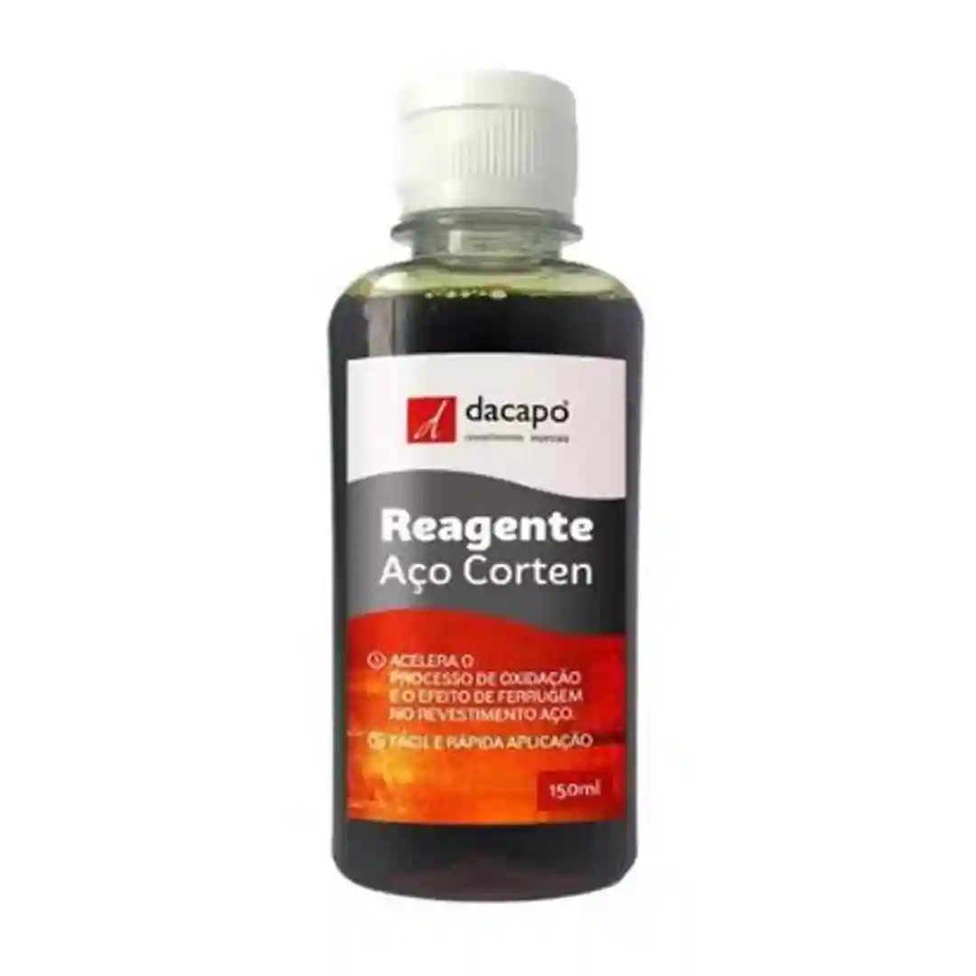 Preparo e Acabamentos Reagente Aço Corten