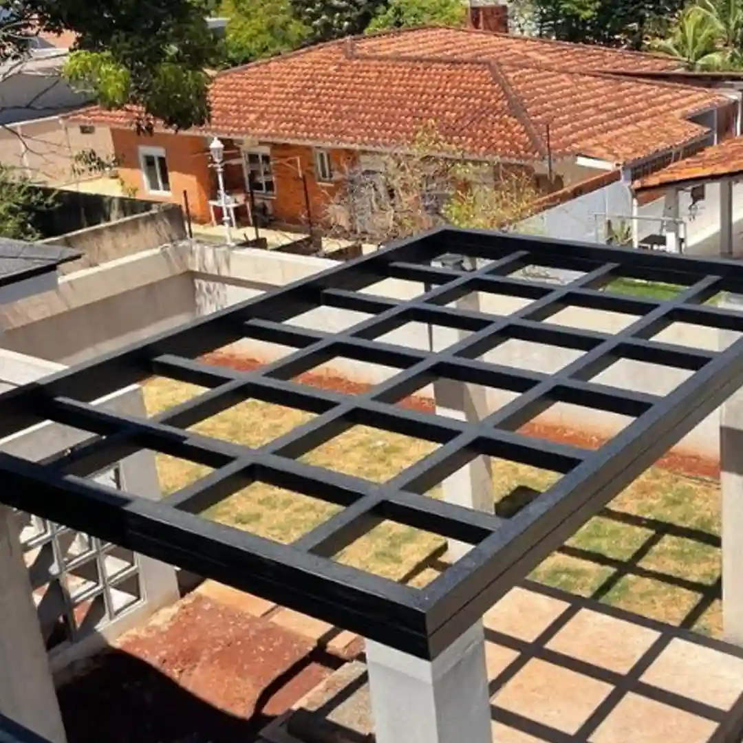 Estrutura de Ferro para Telhado Garagem