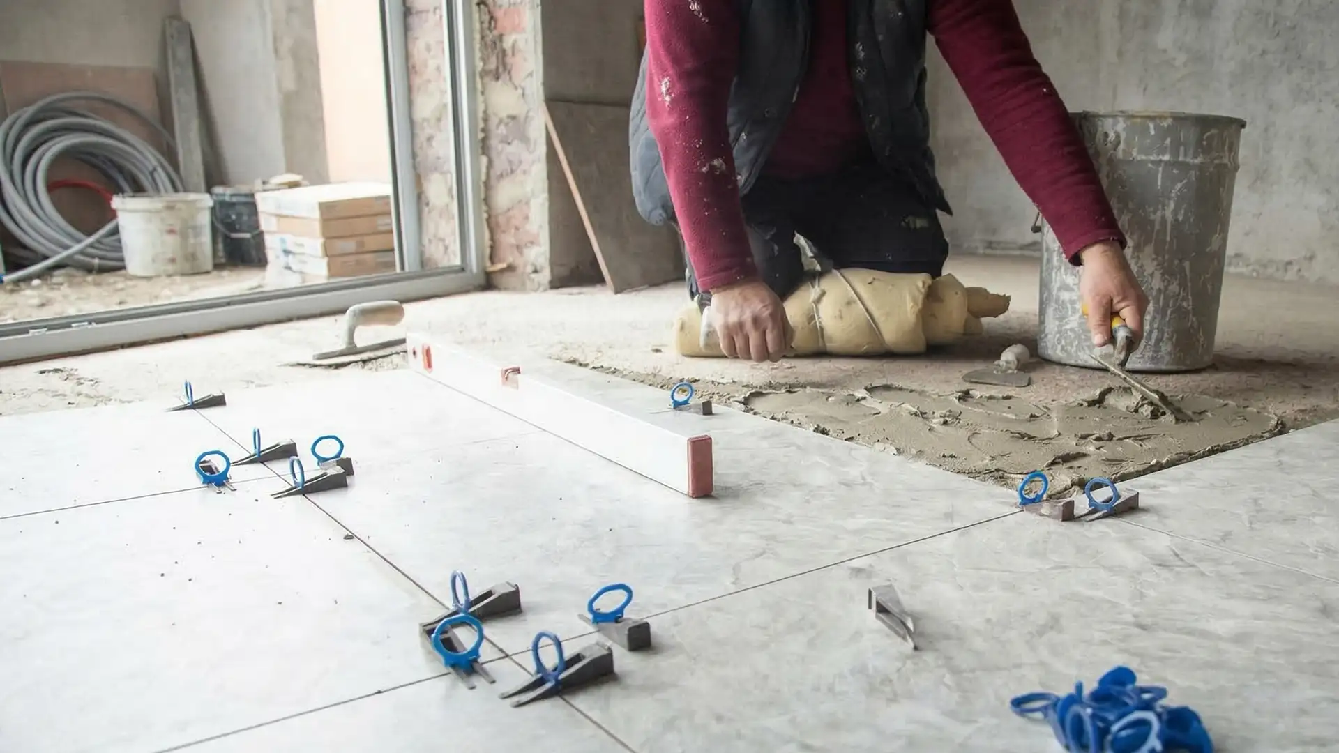 Profissional trabalhando