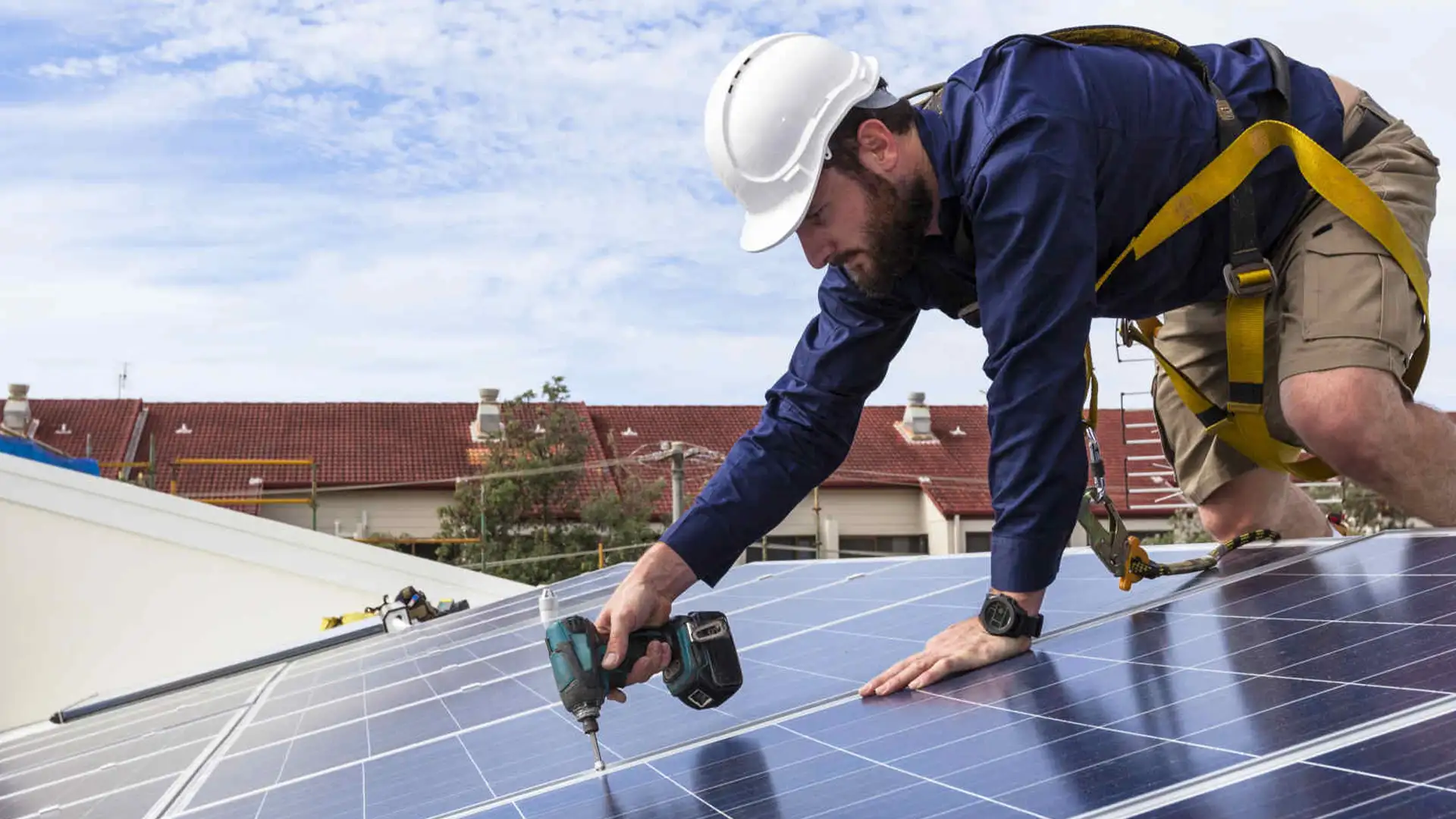 Profissional trabalhando