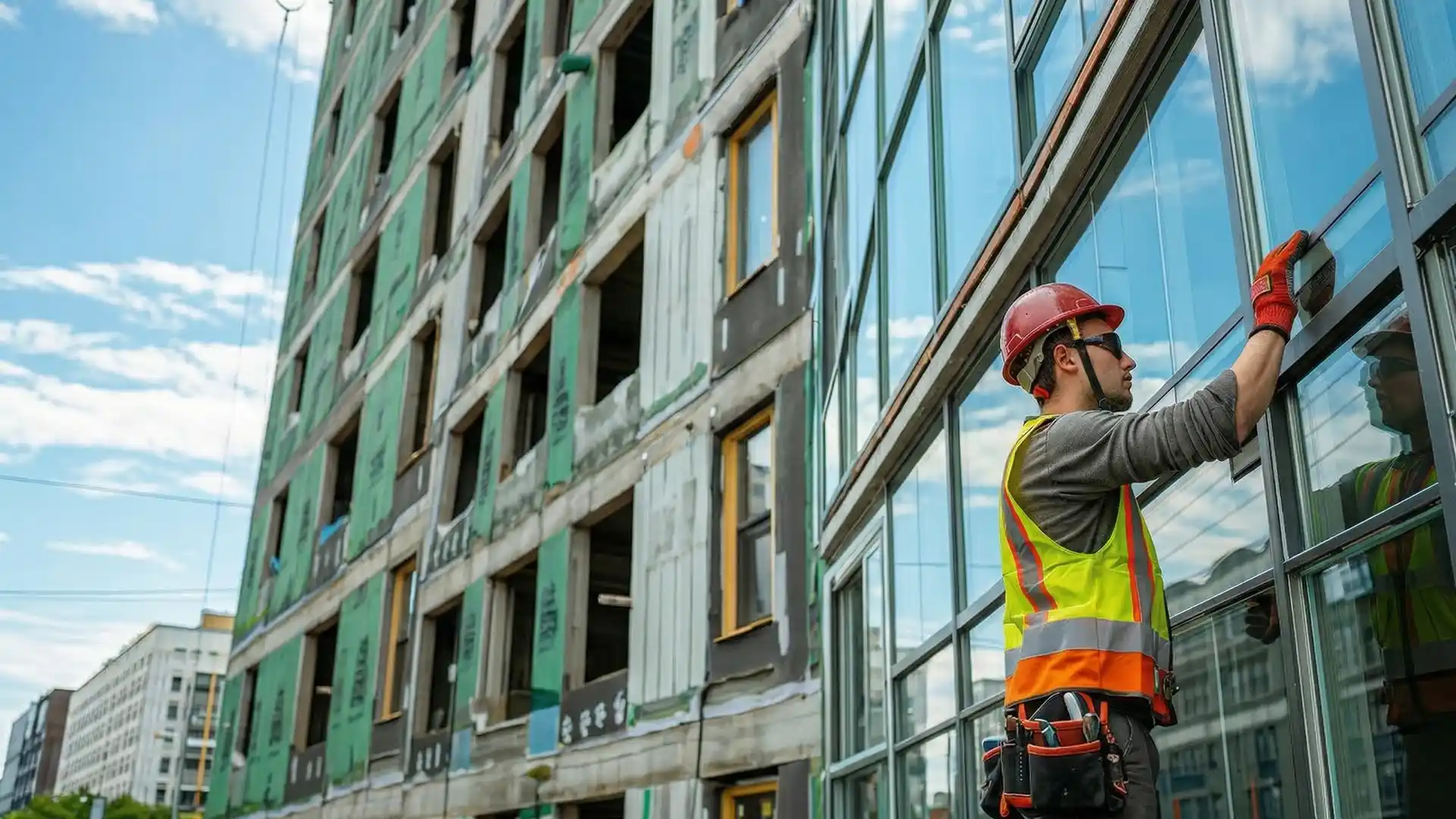 Profissional trabalhando